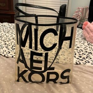 Clear Michael Kors bag-Used